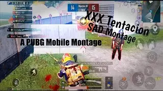 INSANE TDM SNIPER MONTAGE | PUBG MOBILE | XXXTENTACION - SAD |