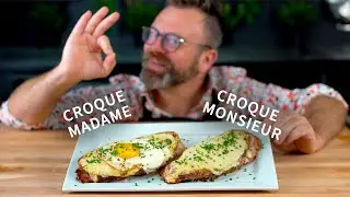 Croque Monsieur and Croque Madame | How to Make Croque Monsieur and Madame | Best Sandwich Recipe