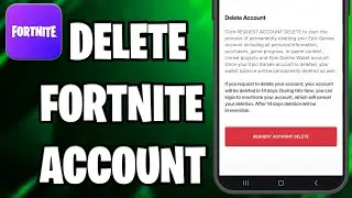 How To Delete Fortnite Account On Mobile