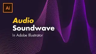 EASY Audio Sound Wave In Adobe Illustrator