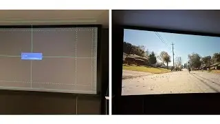 Projection Calibration and Alignment day on the Auckland Home theatre project.