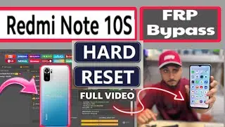 Redmi Note 10s Frp Unlock Tool✅Hard Reset Full Video 2025