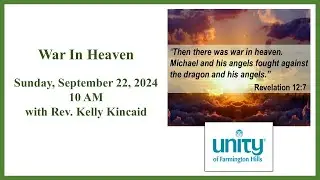 9.22.24 - War In Heaven