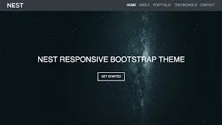 Bootstrap 4 Responsive Website Theme - Start To Finish - Bootstrap 4, HTML5, CSS3