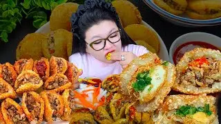 MUKBANG XÔI CHIÊN GIÒN RỤM | HOÀNG LAM FOODIE