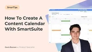 How To Create A Content Calendar With SmartSuite