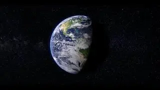 Earth Rotating | In the space | Free HD Video | Tech FiberNet