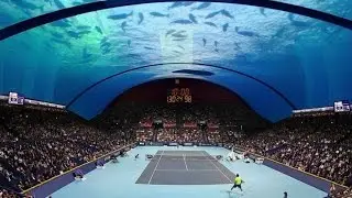 An Underwater Tennis Court In Dubai To Host Grand Slam Tournaments
