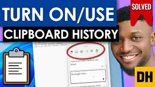 How to Find and Use Clipboard in Windows 11 | Find & Turn On Clipboard History on Windows (Solved)