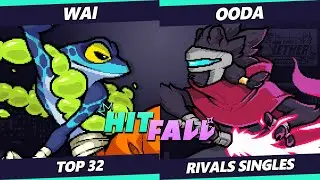 Hitfall 2023 - Wai (Ranno) Vs. Ooda (Clairen) Rivals of Aether - RoA