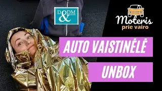 Automobilio vaistinėlės apžvalga | unbox | Pirmoji pagalba I dalis | D&DM