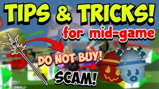 TIPS & TRICKS For MIDGAME Players! (Best Tips) | Roblox Bee Swarm Simulator