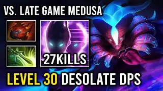 Even Late Game Medusa Is Not Match For LEVEL 30 Spectre Brutal Desolate Right Click Dota 2