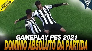 FUTEBOL QUE DA GOSTO TIME DA SHOW NA PARTIDA - GAMEPLAY PES 2021 - 60 FPS - SADAN GAMER - PC