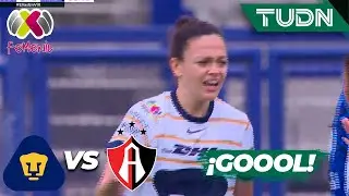 ¡Lluvia de goles y doblete de Ribeiro! | Pumas 3-2 Atlas | Liga Mx Femenil AP2024-J2 | TUDN