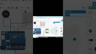 Tinkercad Arduino Project : Motion Detector using Arduino #tinkercad #arduino #code