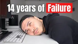 I FAILED AT YOUTUBE FOR 14 YEARS (Brutal Lessons I Learned)