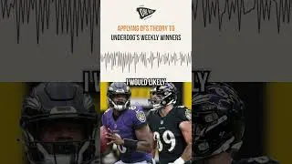 Applying DFS Theory to Underdog Fantasy's Weekly Winners! #shorts #nfl #dfs
