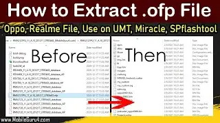 How to extract OnePlus ofp file | how to extract boot img from ofp file | realme ofp file boot img