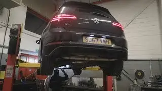 Golf Mk7.5 GTI Turbo Back Exhaust System! *LOUD*