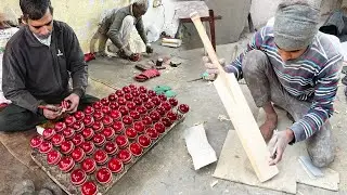 Behind the Scenes: The Incredible Process of Making leather Ball & Cricket bat. Two Unwatched Videos