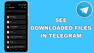 How To Fix Telegram Downloaded Media Files Not Showing | Telegram Downloaded Files Missing 2024