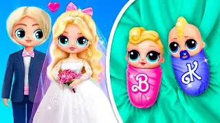 Barbie LOL / NEW EPISODE / 34 DIYs for LOL OMG