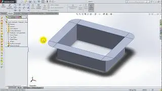 80 SolidWorks 2015 Surface Tutorial 80  Ruled Surface