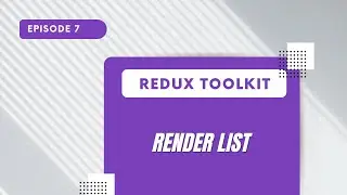 Redux Toolkit - Render List