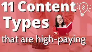 11 MUST KNOW Content Types | content writers, freelance writers and copywriters need to write these