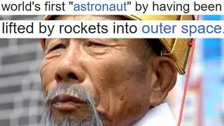 Weakest Chinese Astronaut