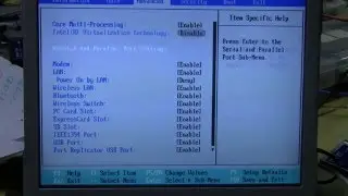 How to Access the BIOS in a Panasonic Toughbook CF-30