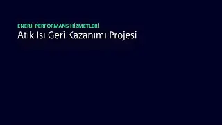 Şevkat Boya ile Atık Isı Gerim Kazanım Projesi