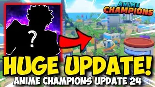 New Anime Champions Update looks AWESOME! (UPDATE TIME & Sneak Peeks!)