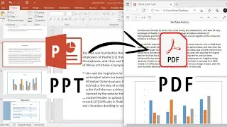 How to convert PowerPoint to PDF | Save PPT as PDF ⏩