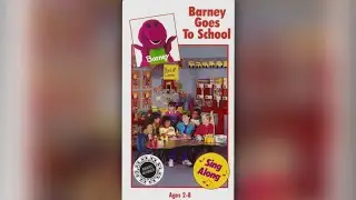 Barney Goes to School (1990) - 1993 VHS