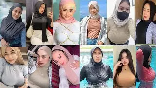 TIKTOK JILBAB GUNUNG NONJOL BULAT ||JILBAB KETAT EP 3