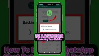 Whatsapp backup kaise kare | Whatsapp chat backup kaise len #whatsapp #shorts