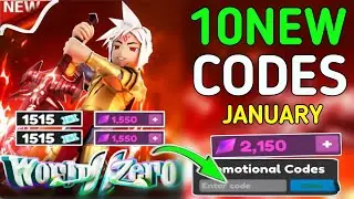 💥 2025 CODES 💥 WORLD ZERO CODES 2025 - ROBLOX WORLD ZERO CODES - WORLD ZERO CODES JANUARY 2025