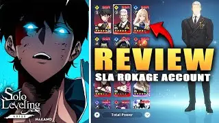 SOLO LEVELING ARISE ROKAGE ACCOUNT SHOWCASE!!!!! (168 days)