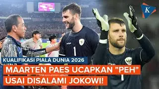 Usai Salaman dengan Jokowi, Maarten Paes: Peh!