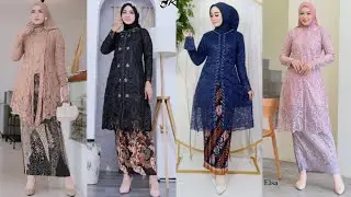 KEBAYA TUNIK MODERN | KEBAYA BROKAT TUNIK TERBARU