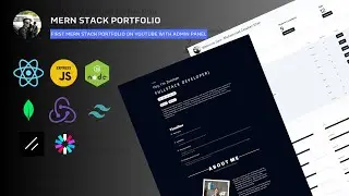 MERN Stack Project | Build Full Stack Portfolio With Dashboard React, Node, MongoDB, Express, Redux