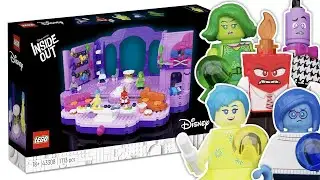 LEGO Disney Pixar's Inside Out Headquarters 10 Year Anniversary Rejected IDEAS Set