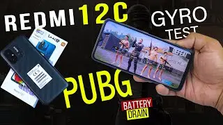 Redmi 12C Pubg Test | GRAPHICS " GYRO "Battery Drain | Heat Problem | Redmi 12C Price In Pakistan 🔥