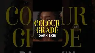 Colouring & Making Dark Skin Pop in Premiere Pro #canon #phloshop #colourgrading #darkskin