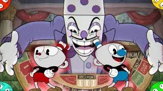 🐾 БЕГИ ЧАШКА БЫСТРЕЕ. Забавная игра cuphead  в которой стреляем и прыгаем.