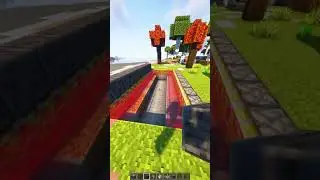 Minecraft: Lava Bridge | #shorts