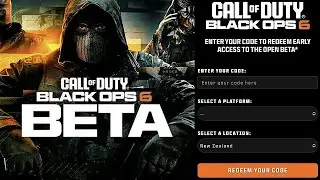 How To Redeem Black Ops 6 Beta Codes