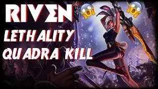 Amazing LoL moments #1 | Lethality Meta OP | Riven Quadra | League of Legends